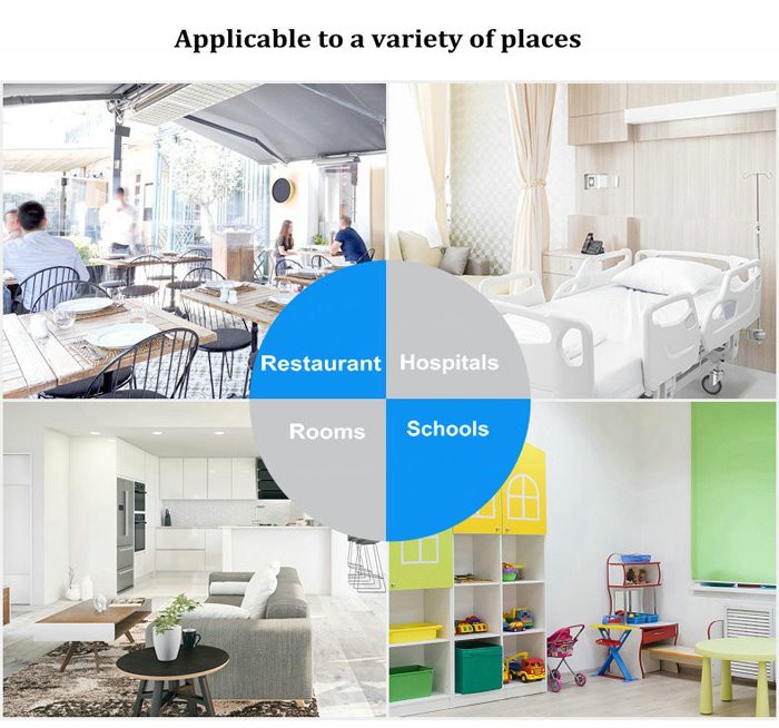 Applicable places for PL-S5W H tube